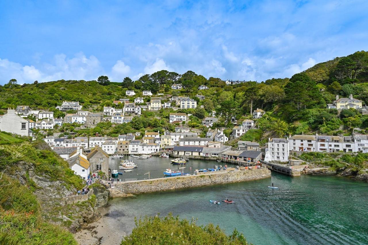 Luxury Couple'S Getaway With River Views And Parking Polperro Zewnętrze zdjęcie